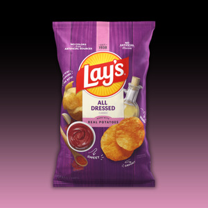 Lay's ALL DRESSED Potato Chips 1.5oz (42.5g) BBD JUNE 2026