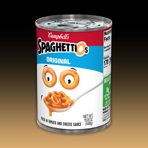 Campbells Spagetti O's Tomato Pasta 15.8oz (448g)