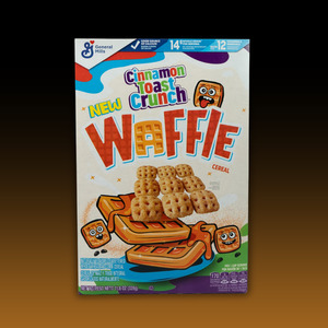 Cinnamon Toast Crunch WAFFLE 11.6oz (328g) Cereal