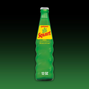 SQUIRT (Grapefruit) Soda Glass 355ml Bottle