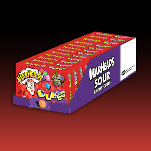 DATED - June 2026 WarHeads Chewy Cubes Threatre Box 12ct