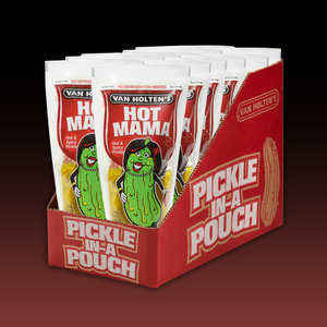 Grocery: DATED - June 2026 Van Holten's Hot Mama Pickles 12ct