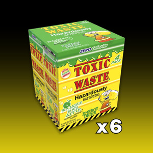 DATED - Feb 2026 Imaginings Toxic Waste Energy Drink SOUR APPLE 6/4ct