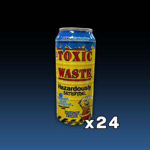 DATED - Feb 2026 Toxic Waste Energy Drink BLUE RASPBERRY 24ct