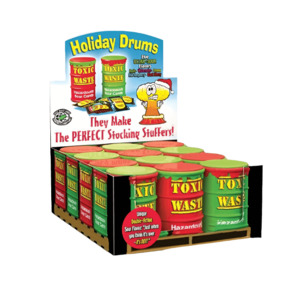New: Toxic Waste Sour Christmas Drum 48g