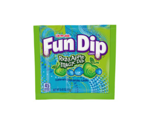 New: LIK-M-AID Fun Dip Razzapple Magic Dip 0.43 oz / 12g
