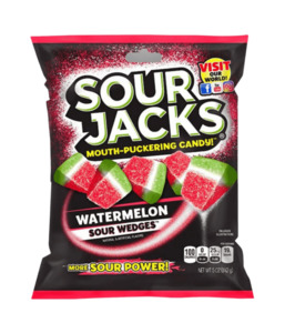 New: Sour Jacks Watermelon Sour Wedges 5oz / 142g