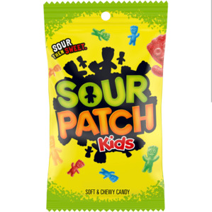 New: Sour Patch Kids Peg Bag 8oz / 226g