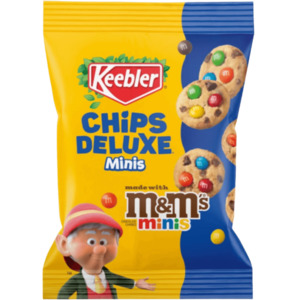 Snacks: Keebler M&M’s Cookies 1.6oz / 45g