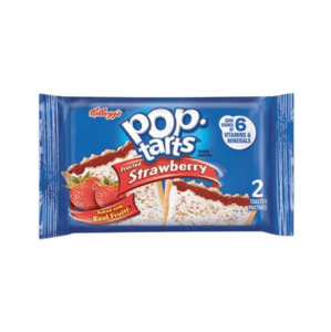 Snacks: Pop-Tarts Frosted Strawberry 3.38oz / 96g