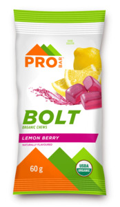 Snacks: PROBAR Bolt Energy Chews Lemon Berry 60g
