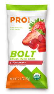 Snacks: PROBAR Bolt Energy Chews Strawberry 60g