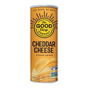 Snacks: The Good Crisp Company Cheddar Cheese 5.6oz / 160g