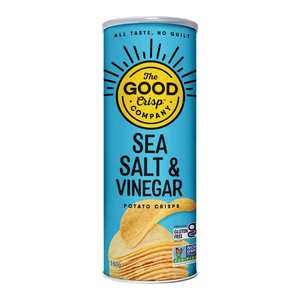 The Good Crisp Company Sea Salt & Vinegar Dated 5.6oz / 160g