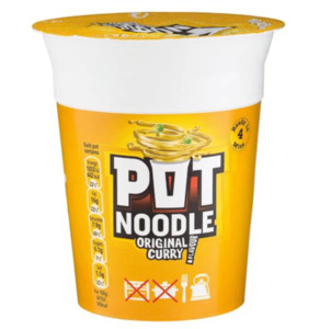 Groceries: Pot Noodle Original Curry 90g