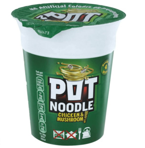 Groceries: Pot Noodle Chicken & Mushroom 90g