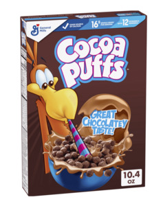 Cereal: Cocoa Puffs Cereal 10.4oz / 294g
