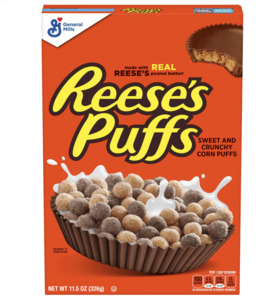 Cereal: Reeses Puffs Cereal 11.5 oz / 326g
