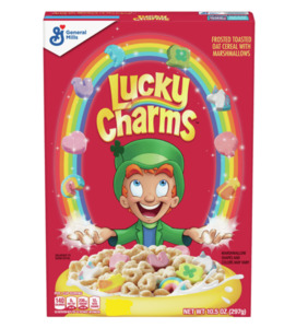 Cereal: Lucky Charms Cereal 10.5 oz / 297g