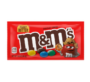American Chocolate: M&M'S Peanut Butter 1.63oz / 46.2g