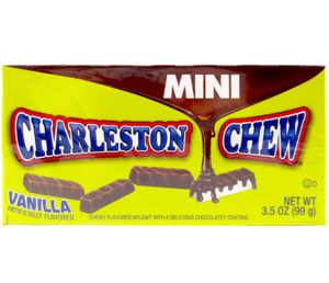 American Chocolate: Tootsie Roll Charleston Mini Chew Theater Box 3.5oz / 99g