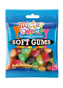 South Africa: Mister Sweet Soft Gums 125g