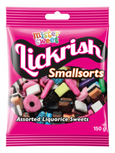 South Africa: Mister Sweet Smallsorts 150g