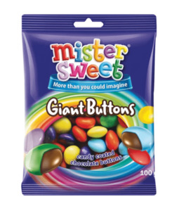 South Africa: Mister Sweet Giant Buttons 100g