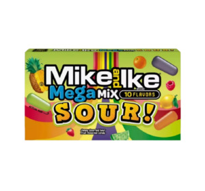 Mike & Ike Mega Mix Sour Theatre Box 4.25 oz / 120g