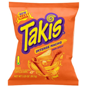 Takis: Barcel Takis Intense Nacho 3.25oz / 92.3g