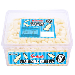 Swizzels: Swizzels Giant Milk Bottles 120ct