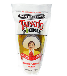 Van Holten's Tapatio Salsa Picante Pickle In a Pouch - Dated