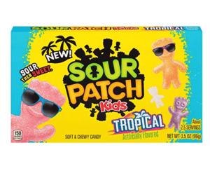 Sour Patch Kids: Sour Patch Kids Tropical Theatre Box 3.5 oz / 99g