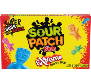 Sour Patch Kids: Sour Patch Kids Extreme Sour Theatre Box 3.5 oz / 99g