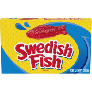 Swedish Fish: Swedish Fish Red Theatre Box 3.1 oz / 87.8g