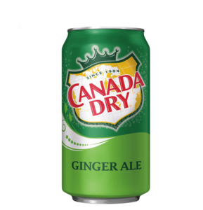 Canada Dry: Canada Dry Ginger Ale Soda Can 355ml