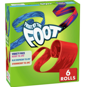 General Mills: Fruit by the Foot Variety Pack 4.5 oz / 128g