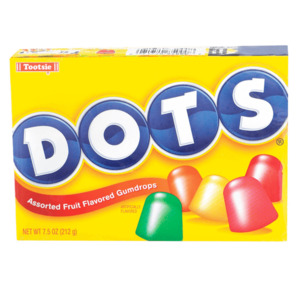 Tootsie Roll Dots Original Theatre Box 6.5oz / 184g