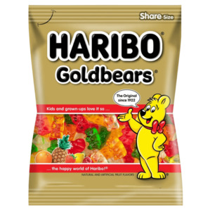 Haribo: Haribo Gold Bears Gummy Candy 5oz / 142g