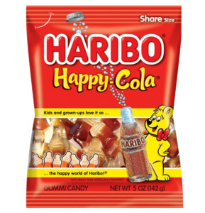 Haribo: Haribo Happy Cola Gummy Candy 5oz / 142g