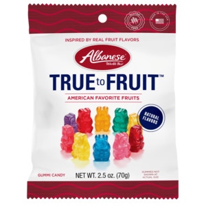 Albanese True to Fruit American Favorite Fruits 70g