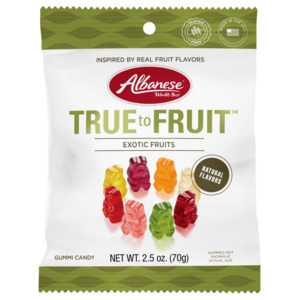 Albanese True to Fruit Exotic Fruits 70g