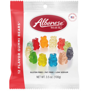 Albanese 12 Flavor Gummi Bears 100g