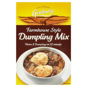 New: Goldenfry Farmhouse Dumpling Mix 142g