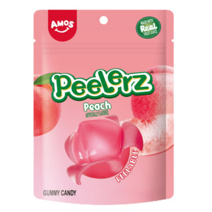 New: Amos Peelerz Peach 150g