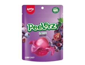 New: Amos Peelerz Grape 85g