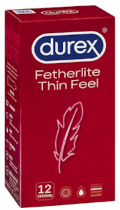 Peter Boles Pharmacy: Durex Featherlite Thin Feel Condoms 12 units