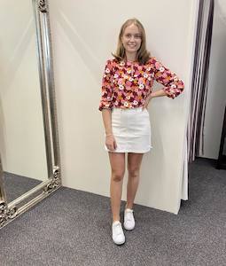 Compania Fantastica Floral Blouse