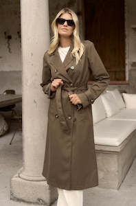 Greens: Stories Be Told Kensington Trench Coat