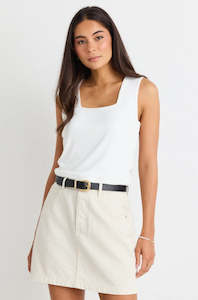 Among The Brave Sunny Denim Skirt